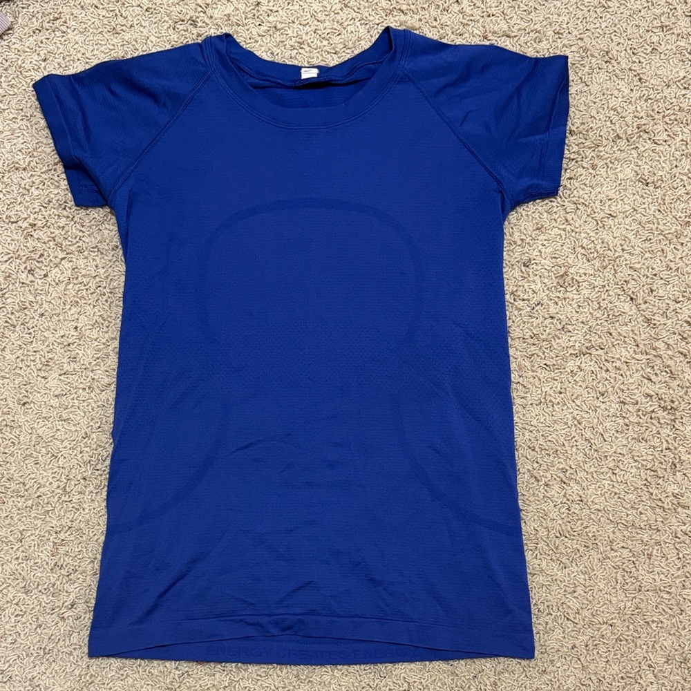 Lululemon Athletica Royal Blue Tee